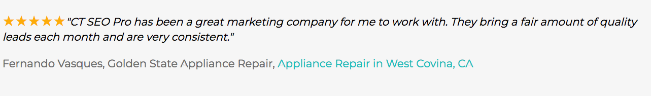how to generate appliance repair leads in 2022